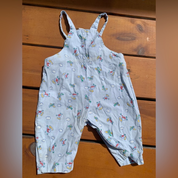 Vintage “Pilot” Overalls Sz 6-9M - Picture 2 of 7